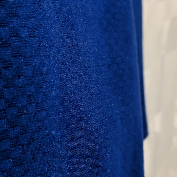 Blue capped sleeve shirt - Picture 4 of 6